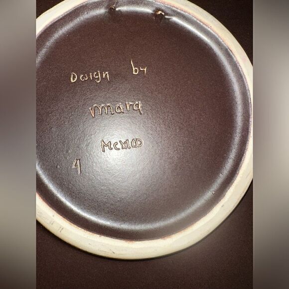 Mara Stoneware 12" Dinner Plate - Desert Scene 555A2 - Picture 6 of 6